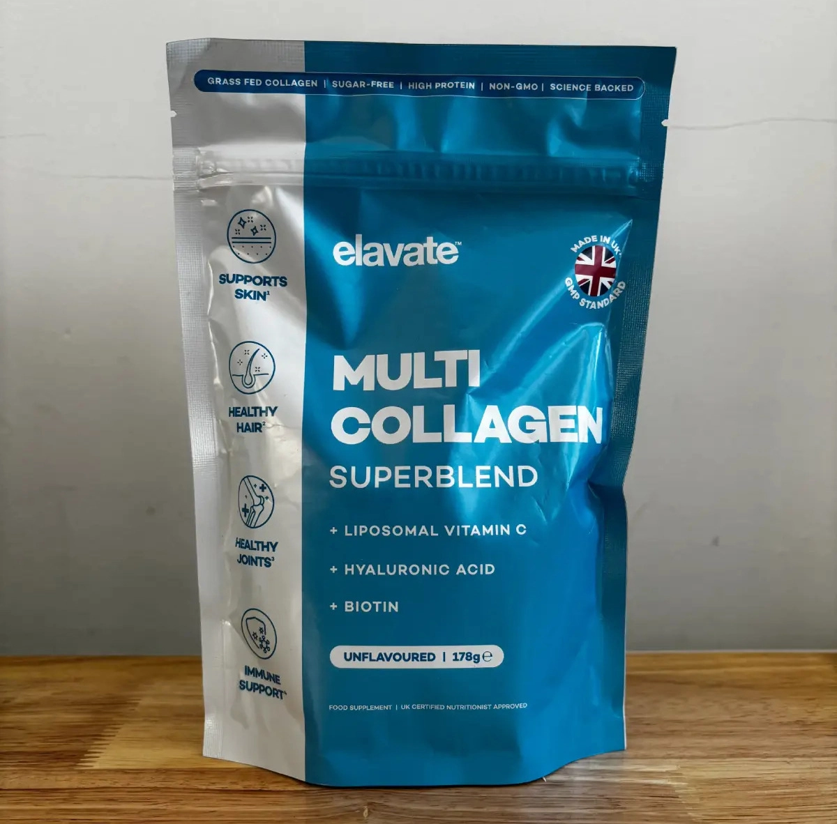 Elavate collagen powder, unflavoured